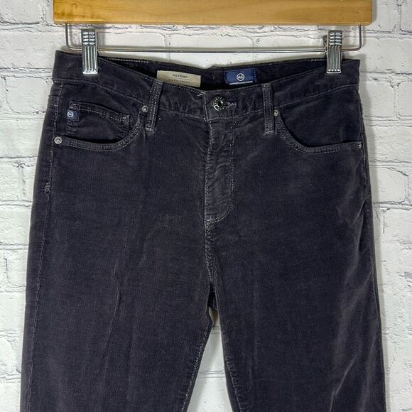 Vintage Adriano Goldschmied AG Women’s Corduroy the Prima Mid Rise Cigarette 29R - Picture 2 of 11